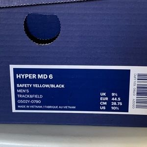 ASICS Hyper MD track shoes